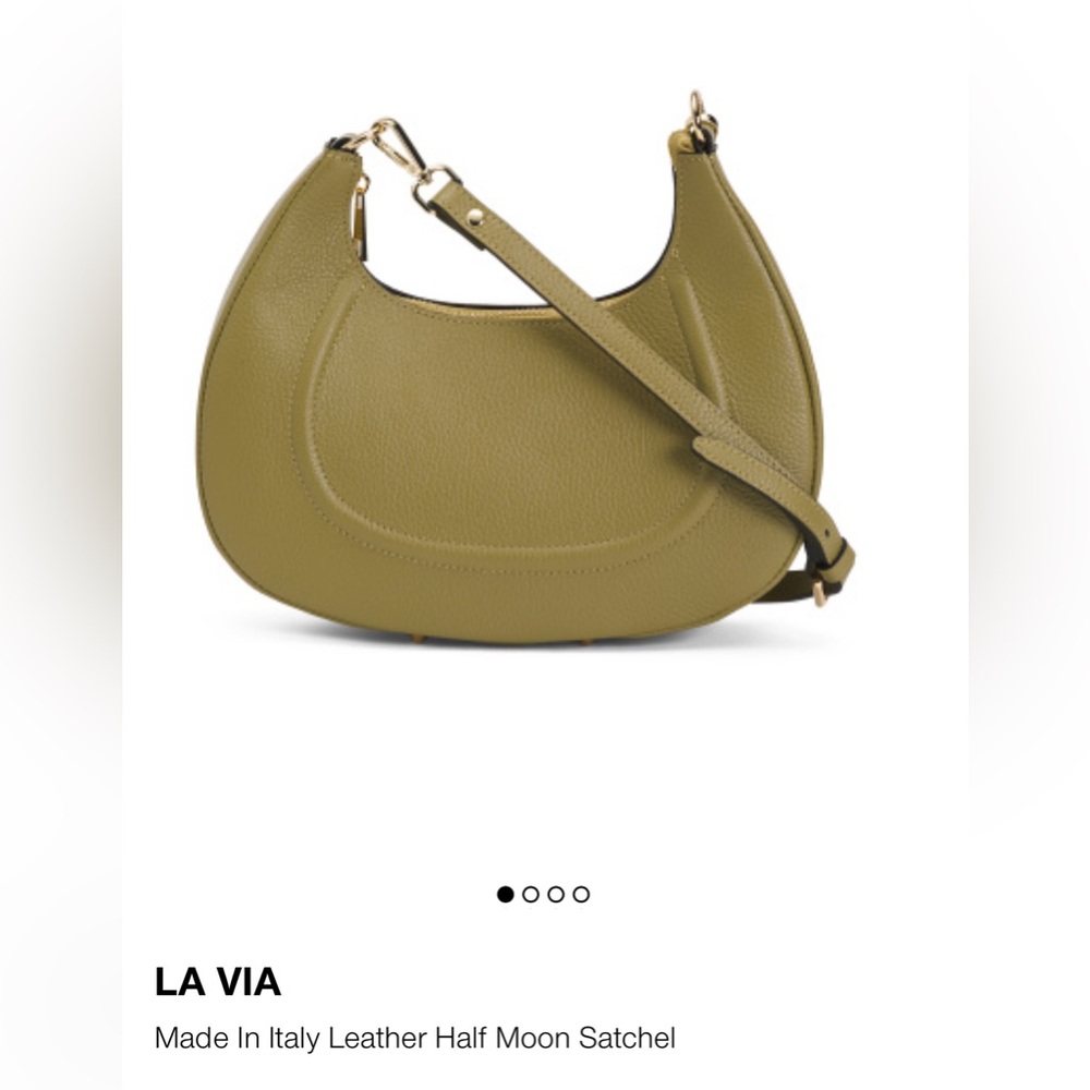 La Via green NWT🔥BAG ITALIAN 🔥